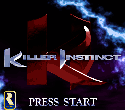 Killer Instinct (USA) (Beta) Title Screen